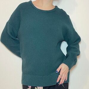 Oversized Green Sweater